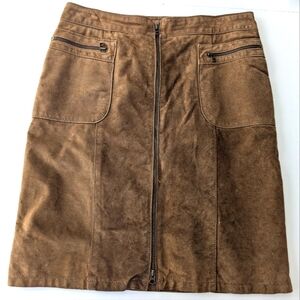 SKOTTS SUEDE Vintage Suede Skirt
